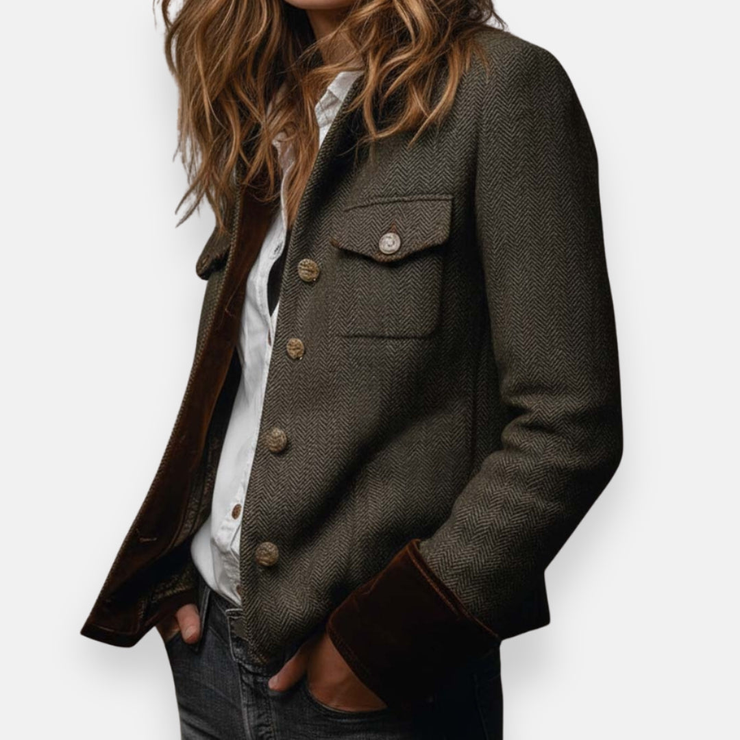 Aoife – Structured Heritage Jacket