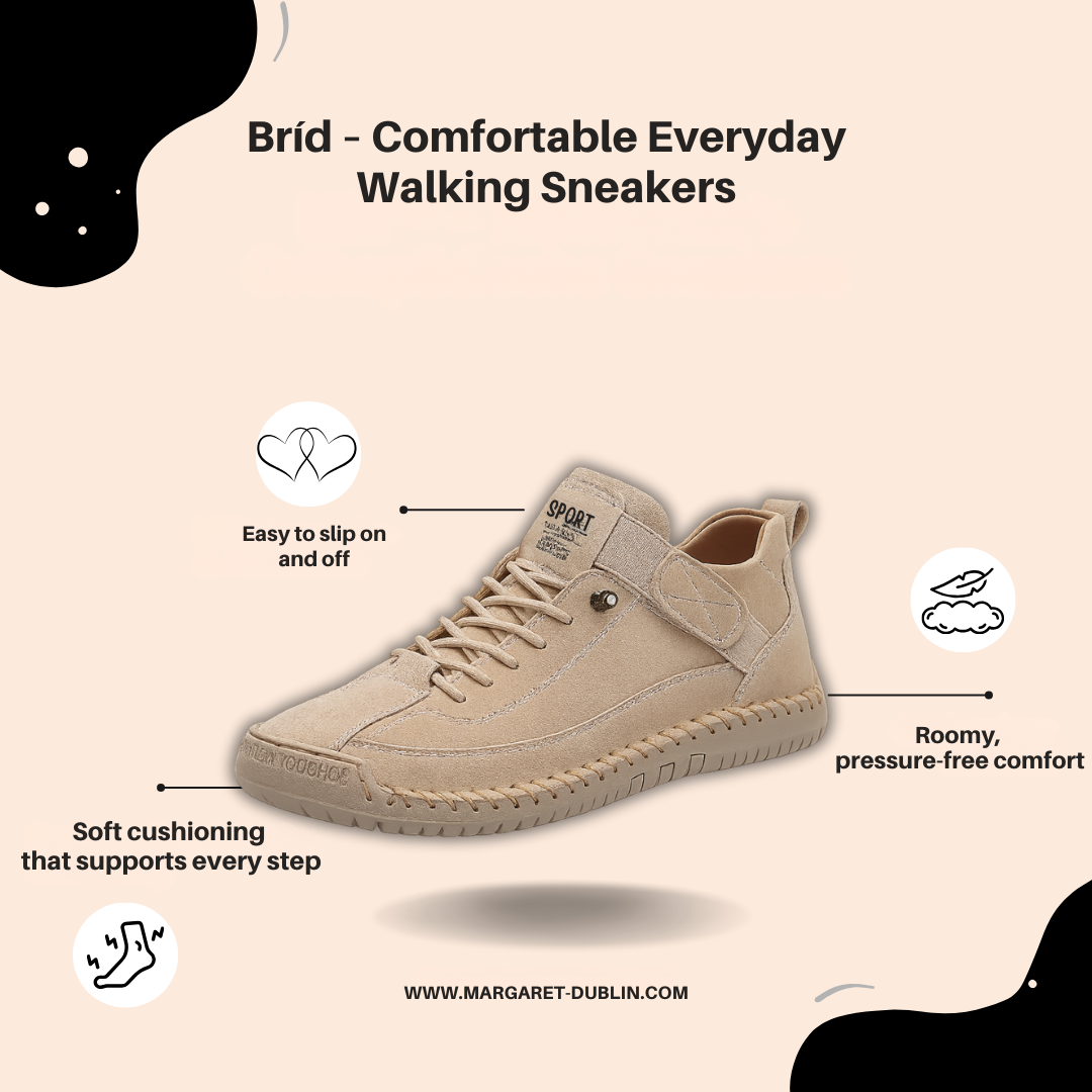 Bríd – Comfortable Everyday Walking Sneakers