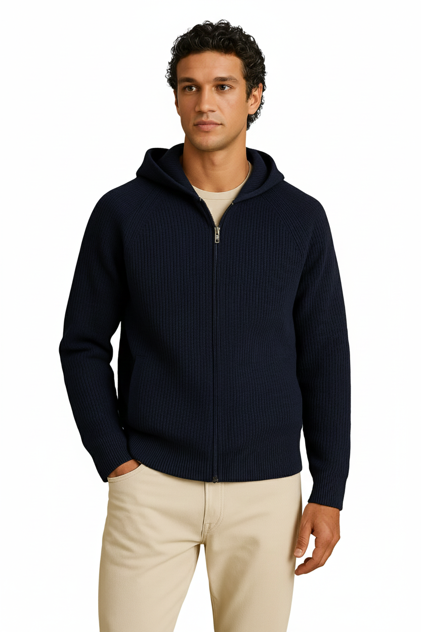 Enzo | Merino Wool Cardigan
