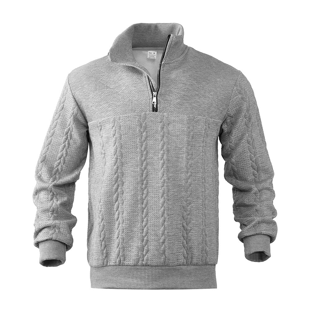 Ronan – Classic Textured Quarter Zip