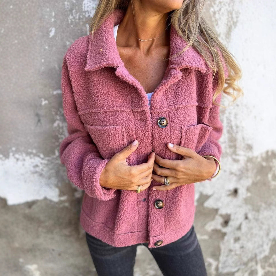 Niamh – Soft Button Overshirt