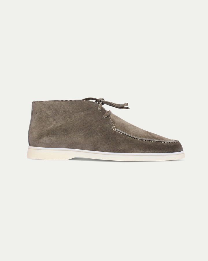 Olive City Loafer With Laces