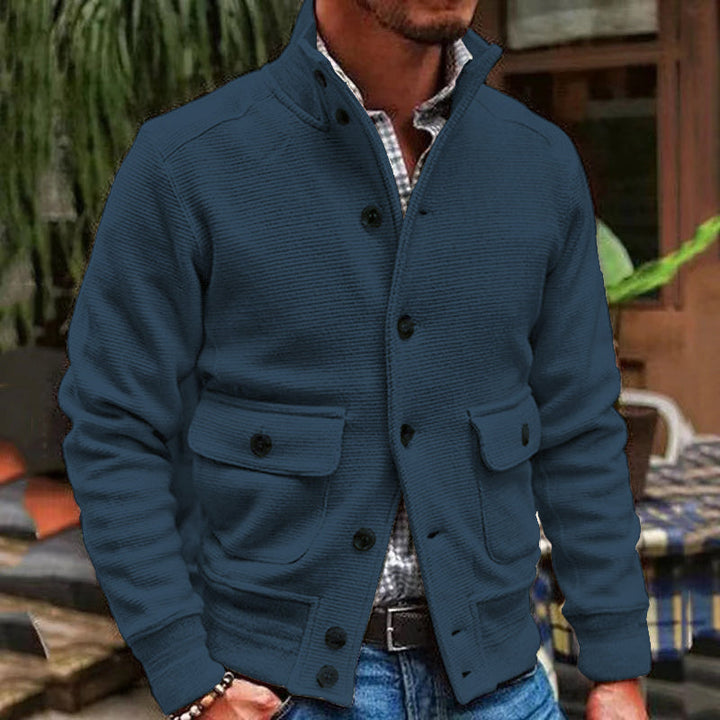 Grant l Stand-Collar Jacket