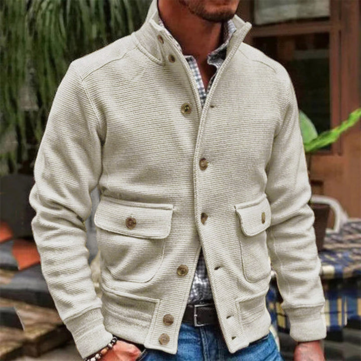Grant l Stand-Collar Jacket
