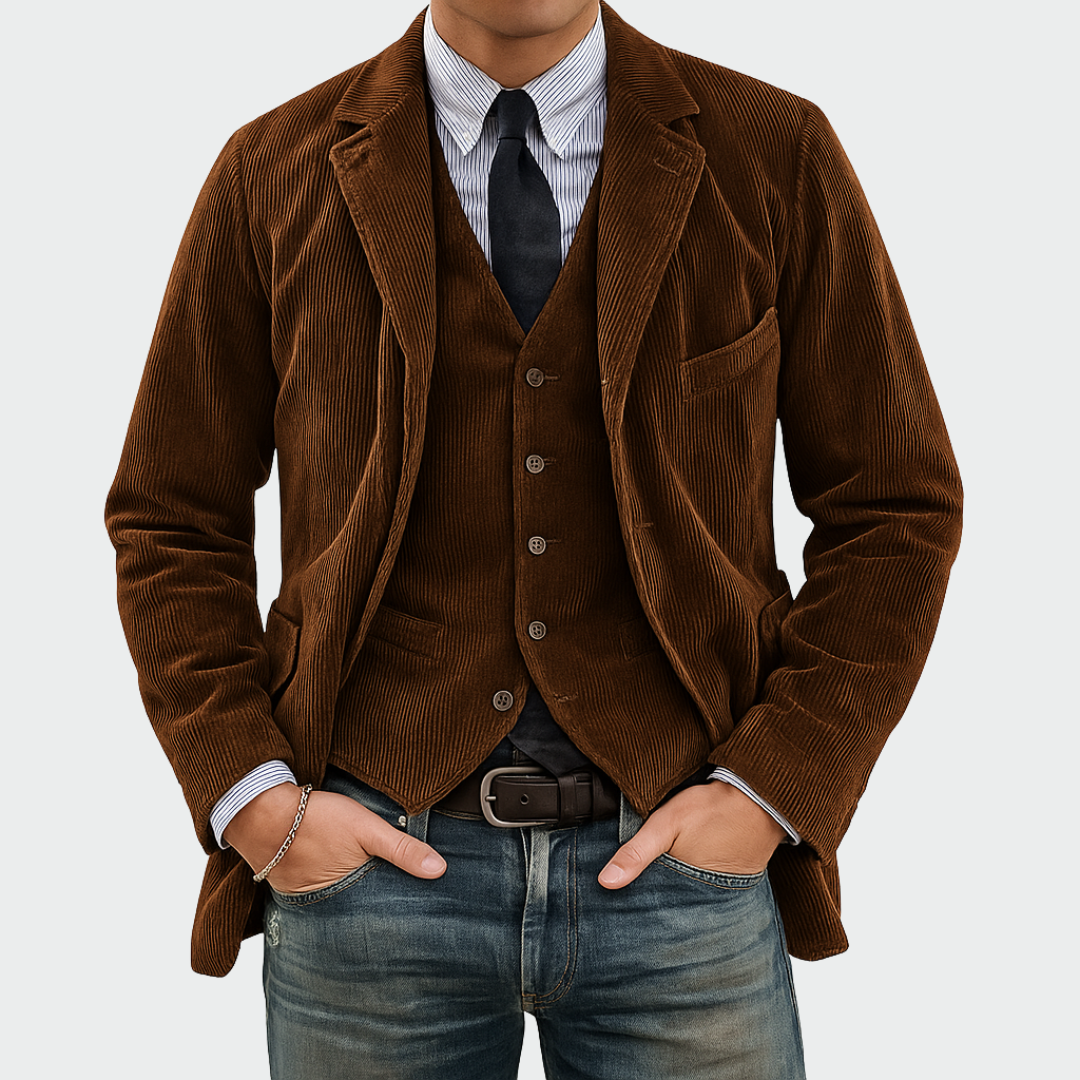 Manuel l Blazer & Vest Set