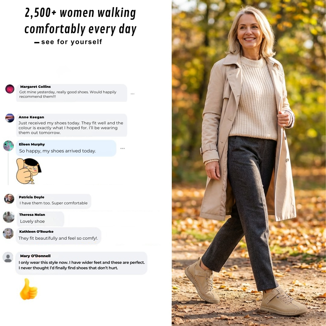 Bríd – Comfortable Everyday Walking Sneakers